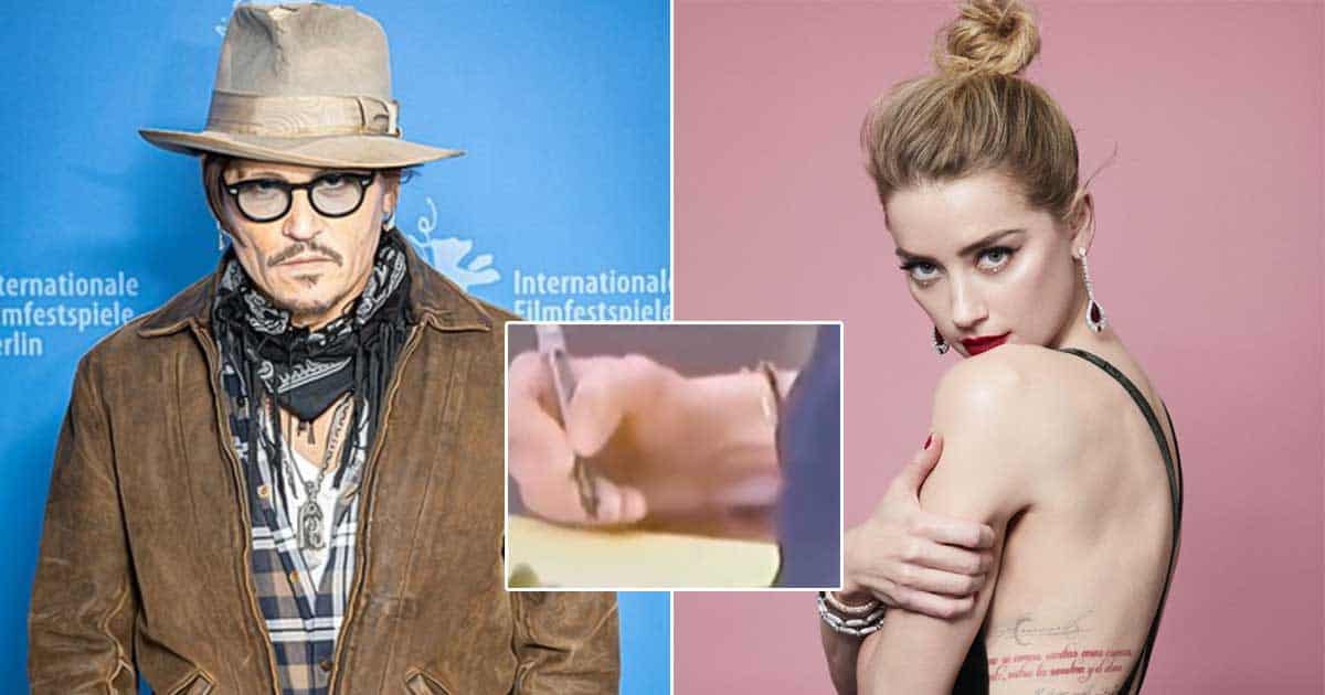 Amber Heard ‘Allegedly’ Only Pretends To Take Notes During Defamation Trial Against Johnny Depp, Gets Exposed! Watch