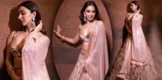 Kiara Advani Nails A Beautiful Manish Malhotra Feathered Lehenga, Brides-To-Be Wanting To Ditch The Usual Red Can Take Notes - See Pics Inside
