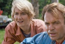 Laura Dern defends age gap between her and Sam Neill in 'Jurassic Park'