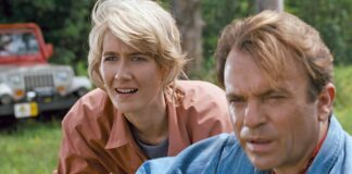 Laura Dern defends age gap between her and Sam Neill in 'Jurassic Park'
