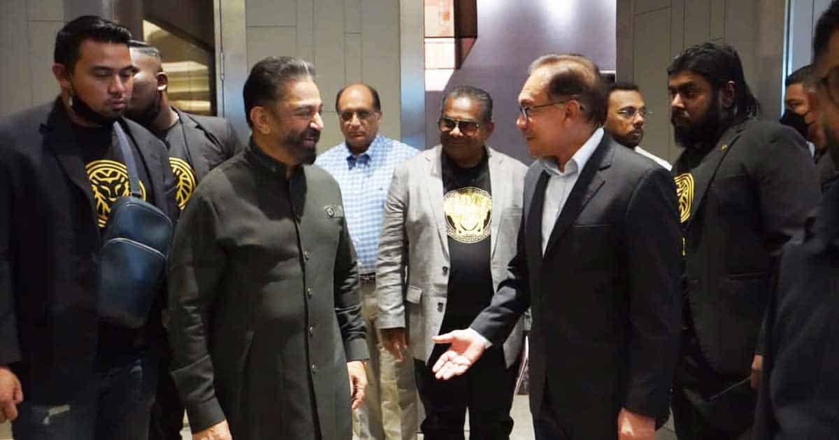 Malaysia’s Leader Of Opposition Mr. Anwar Ibrahim To Attend The Premiere Of Vikram, Kamal Haasan’s Upcoming Action Thriller 
