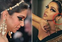 Netizens Feel Sad As Deepika Padukone Gives A Hard Time To Her Ears, Prioritizes Fashion Over Comfort!