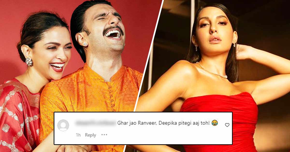 Netizens Hilariously Drag Deepika Padukone In Nora Fatehi & Ranveer Singh’s Dancing Video; Read Reactions