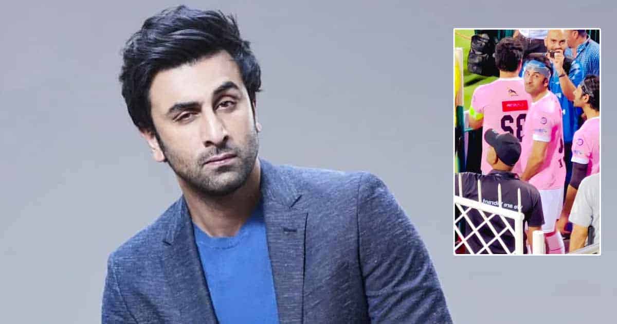 Ranbir Kapoor Winking At A Fan As She 'I Love You' During His Match Is The New Viral Video On Internet.