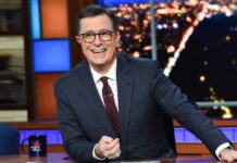 Stephen Colbert returns to 'The Late Show' a week after Covid scare