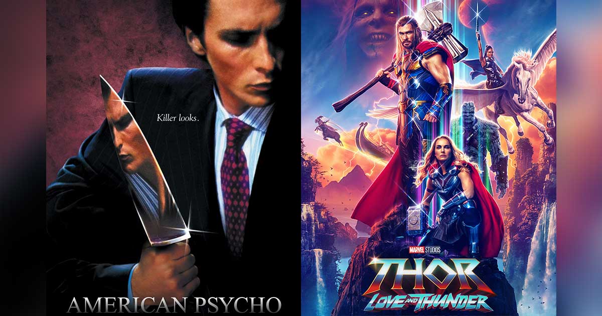 Thor: Love And Thunder x American Psycho Fan-Made Poster Sees A Mash-Up Of Christian Bale's Gorr The God Butcher