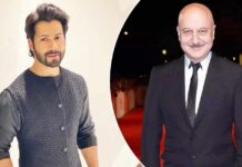Varun Dhawan Drops Shirtless Pic Flaunting His Chiselled Body But Anupam Kher's Comment Wins The Internet!