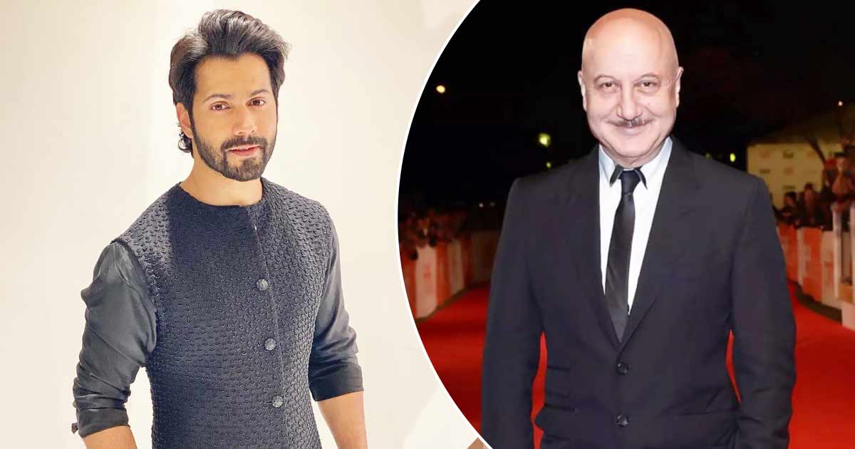Varun Dhawan Drops Shirtless Pic Flaunting His Chiselled Body But Anupam Kher's Comment Wins The Internet!