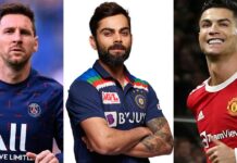 Virat Kohli At Rs 255 Crore Becomes The Only Indian Athlete To Feature In Highest-Paid Athletes In The World With Likes Of LeBron James, Lionel Messi & Cristiano Ronaldo