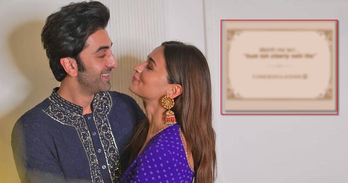 Alia Bhatt, Ranbir Kapoor's Pregnancy's Congratulatory Message By A C*ndom Brand Includes A Sad Song From ADHM & It's Hilarious - Deets Inside