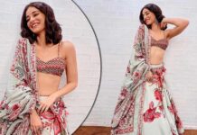 Ananya Panday Brings In A Summer Vibe In This Pink Floral Pink Attire