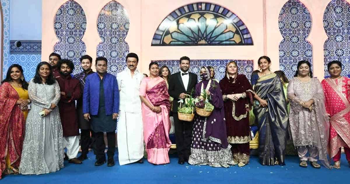AR Rahman Thanks Tamil Nadu CM Stalin For Attending Daughter's Wedding