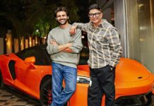 Bhushan Kumar gifts a swanky McLaren to Kartik Aaryan. The Young Superstar becomes India’s first Proud Owner !!