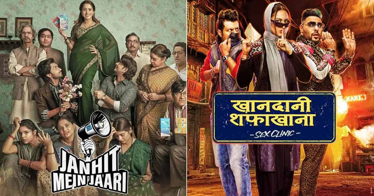 Box Office - Janhit Mein Jaari grows over the weekend, is doing better than Khaandaani Shafakhaana