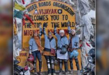 'Dhak Dhak' cast and crew becomes the first Hindi film unit to ride from Delhi to Khardung La - the world's highest motorable pass