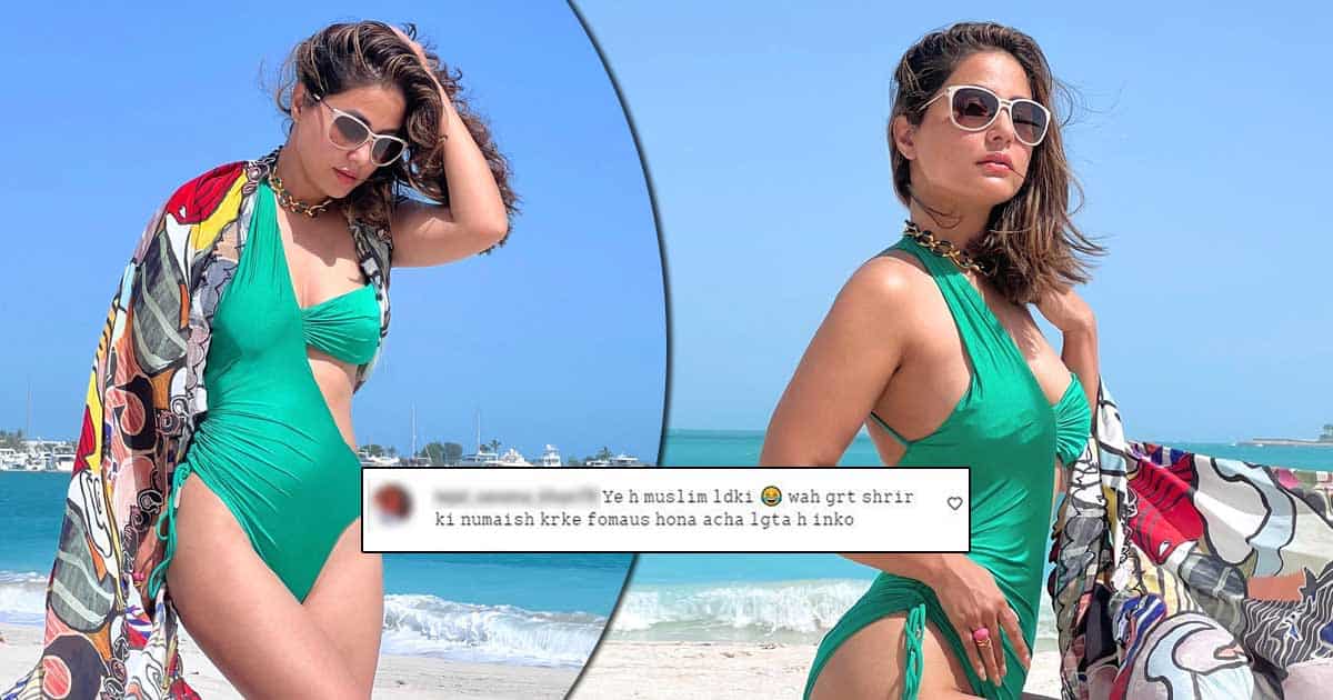 Hina Khan Gets Culture Shamed For Wearing A Bikini In Latest Beach Look!