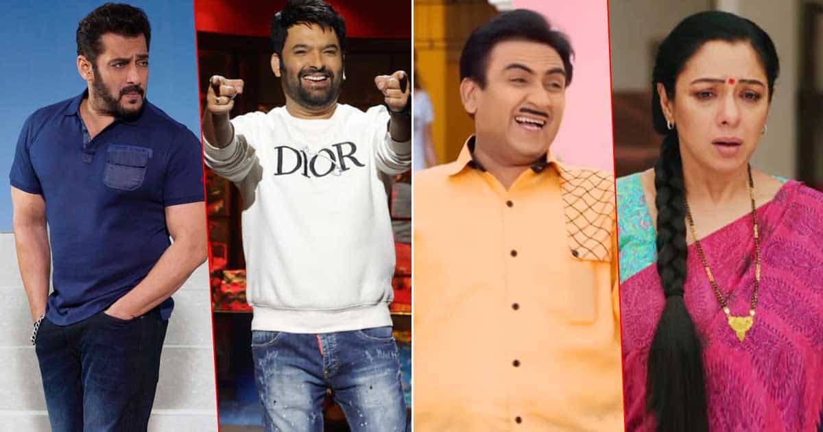 Kapil Sharma Beats Salman Khan, Dilip Joshi's 'Jethalal' (TMKOC) Beats Rupali Ganguly's 'Anupamaa'- Deets Inside