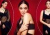 Kiara Advani’s Black Sheer Saree With A Sleeveless Bralette Blouse Is For A Day When You Want To Set The Mood Right Without Saying A Word - See Pics Inside