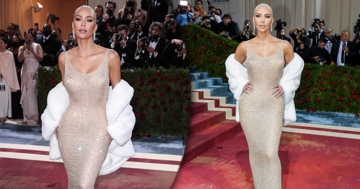 Kim Kardashian Received Flak Over Allegedly Damaging The The Marilyn Monroe Dress