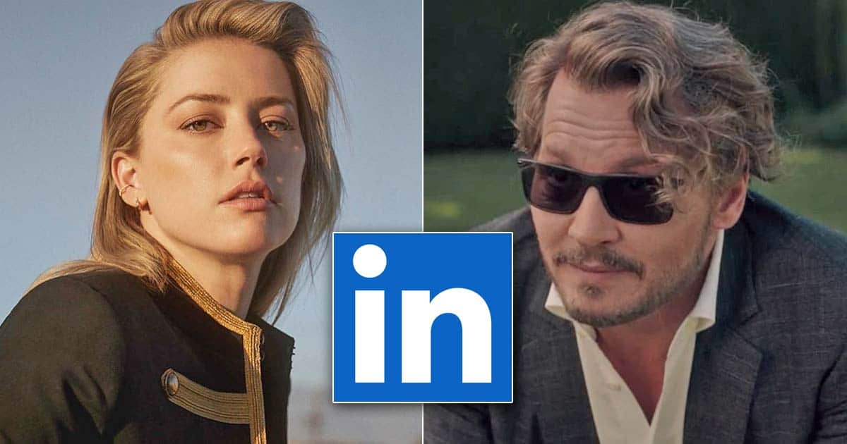 LinkedIn Job Alert Uses Johnny Depp, Amber Heard Case To Create Awareness!