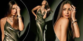 Malaika Arora Raises The Oomph Factor In A Backless Metallic Dress & It’s Just Too Much To Handle