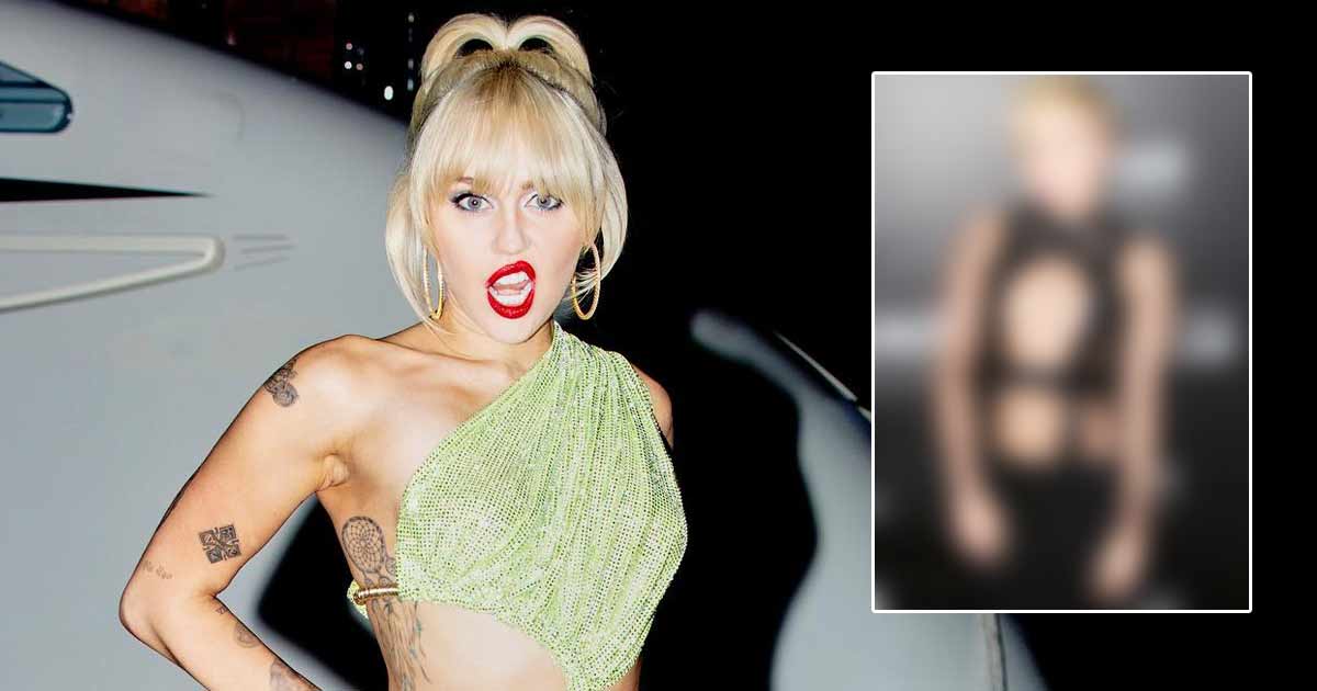 Miley Cyrus Once Opted For A Bondage Dress Which Almost Instantly Made Our Jaws Drop