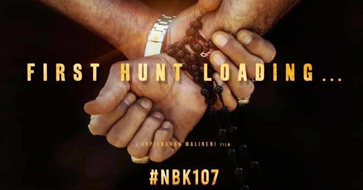 'NBK107' Makers Tease Fans With Nandamuri Balakrishna Poster