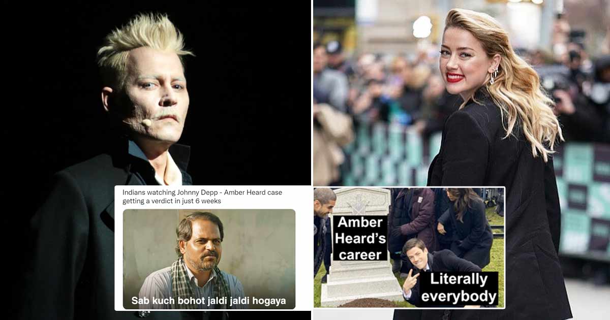 Netizens Have Hilarious Reactions As Johnny Depp Wins Defamation Trial Against Amber Heard