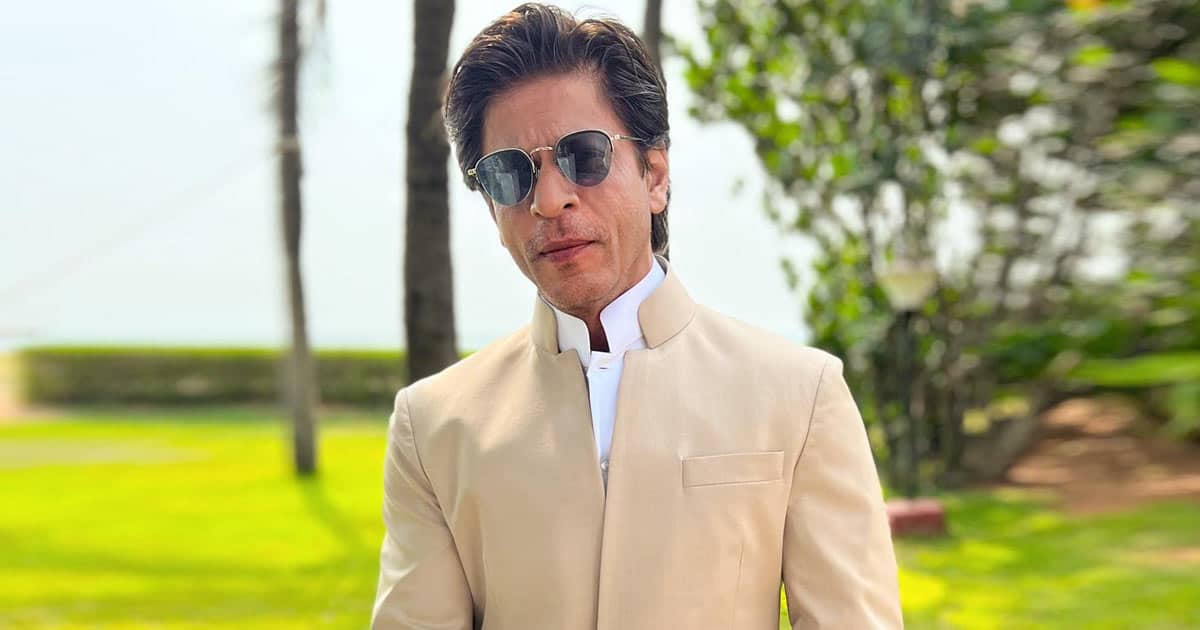 Shah Rukh Khan In A Beige Bandhgala Suit & Aviators, Sorry But We Need A Day Off To Process This Edible Look - See Pics Inside