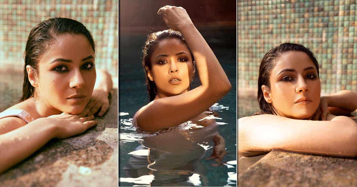 Shehnaaz Gill Dons A Swimsuit, Sensually Dips Into Water Posing For These Internet-Breaking Ultra-Glamorous Pictures, Read On!