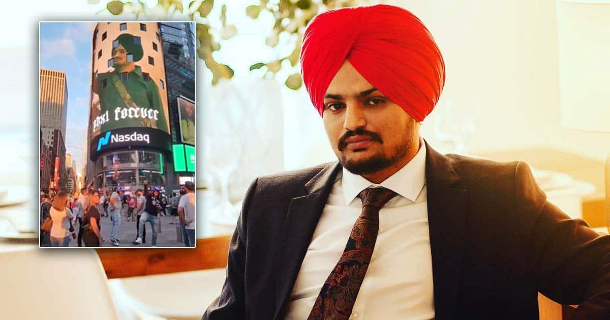Sidhu Moose Wala Gets A Grand Tribute At Times Square On His Birth Anniversary - See Video