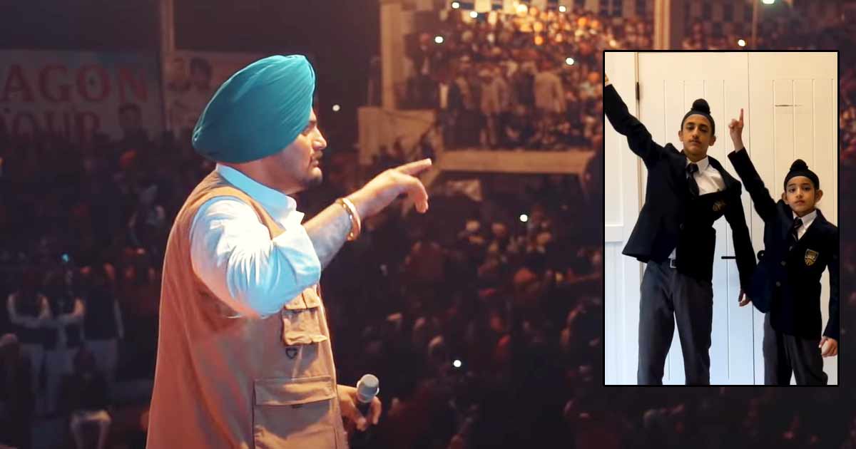 Sidhu Moose Wala Gets A Heartbreaking Tribute By Gippy Grewal's 15-Year-Old Son Doing The Late Singer's Iconic Signature Step At His School Graduation Event - See Video