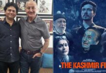 "The Kashmir Files' evocative background score, composed by Rohit Sharma, resonates in our minds even after the film has ended." Says, Actor Anupam Kher for music composer Rohit Sharma.