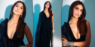 Vaani Kapoor Goes The Daring Route In A Black Indo-Western Look For Shamshera Trailer Launch