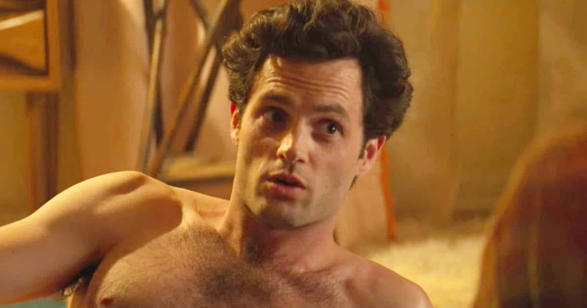 What's more awkward on camera than sex scenes? Ask 'You' star Penn Badgley