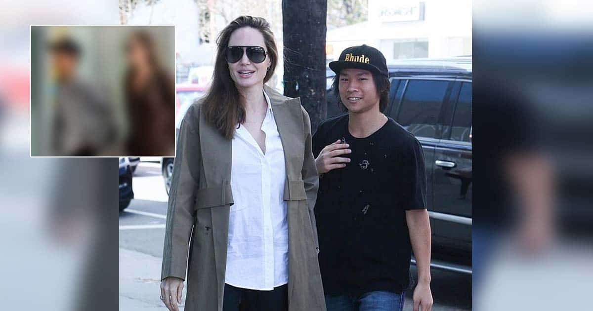 Angelina Jolie Radiates Style & Comfort With Latest Expensive Airport Look, Son Pax Is No One To be Left Behind – Pics Inside