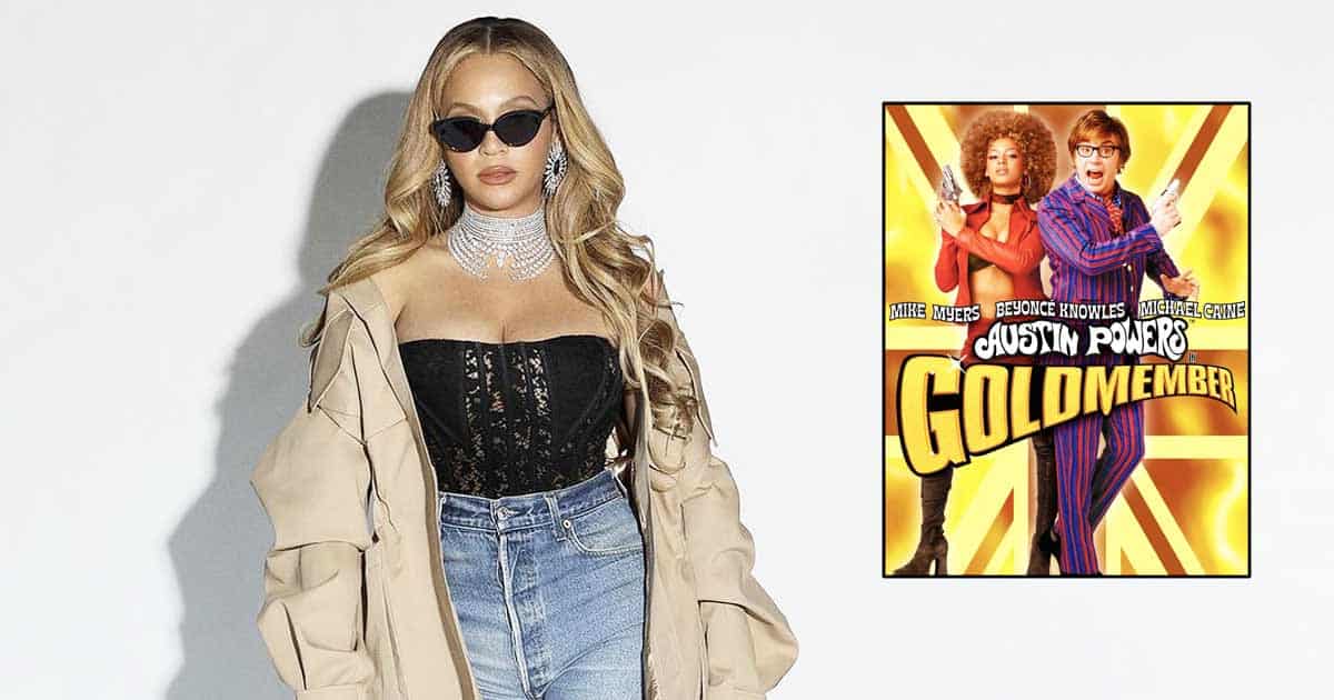 Beyonce disapproved of looking thin on 'Austin Powers In Goldmember' 2002 poster