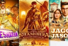 Box Office - Shamshera is amongst Ranbir Kapoor's lowest weekend ever, is below even Besharam and Jagga Jasoos