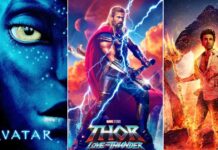 Brahmāstra Part One: Shiva Trailer and Avatar: The Way of Water Teaser attached to Marvel Studios' Thor: Love and Thunder in 3D & 2D