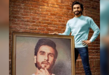 Fan gifts 100,000 crystal-studded portrait to Ranveer Singh on his birthday