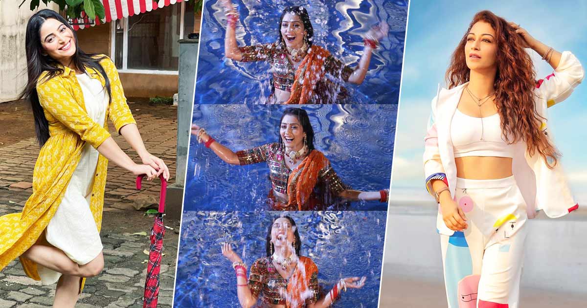 From onion bhajis to jogging in the rain: TV stars celebrate monsoon