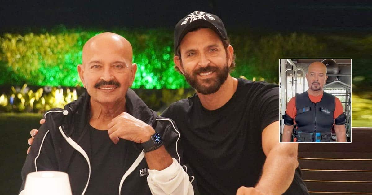 Hrithik shares workout video of 'cooler, fitter' dad Rakesh Roshan