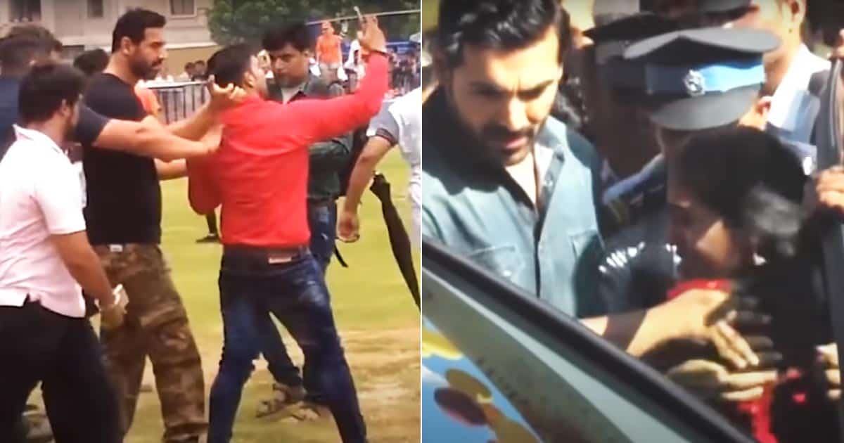 John Abraham Pushing His Fans Rudely In Old Compilation Video Goes Viral Again, One Commented "I Had Respect For This Guy But Now It Is All Gone"