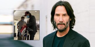 Keanu Reeves Patiently Answering A Young Fan's 'Rapid Fire' Questions After A Long Flight Go Viral