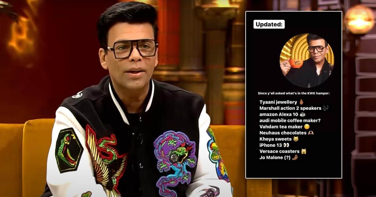 Koffee With Karan 7: Here's What Karan Johar's Lavish Rapid Fire Round Hamper Consists Of, Check Out!