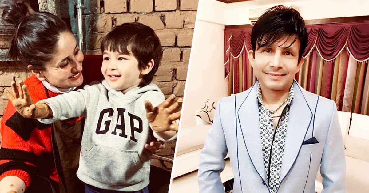 KRK Calls Out Kareena Kapoor Khan For Her Take On Taimur’s Popularity, Translates Her Quote As “I Don’t Get Happy Upon Seeing Other Poor Children”