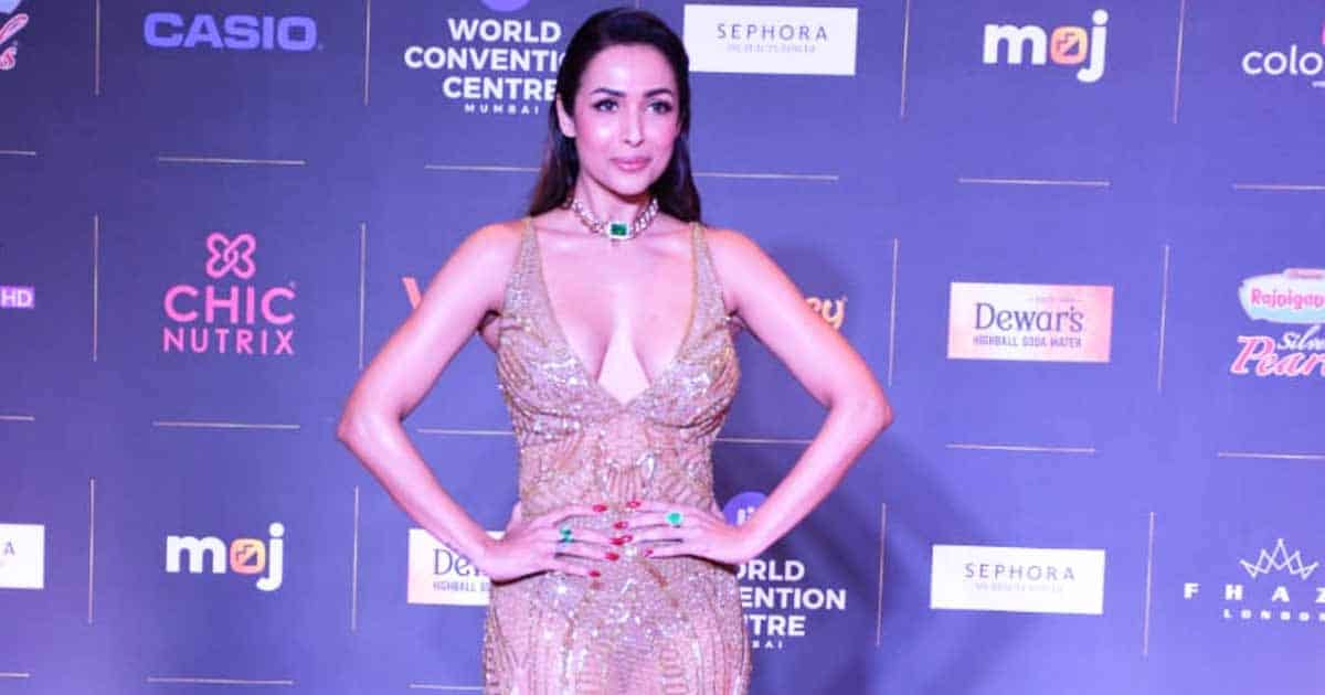 Malaika Arora's Bedazzled Sheer Gown Gets Her Trolled! Netizens Notice Black Underwear Saying “Her Stylist Should Have Known Basic”