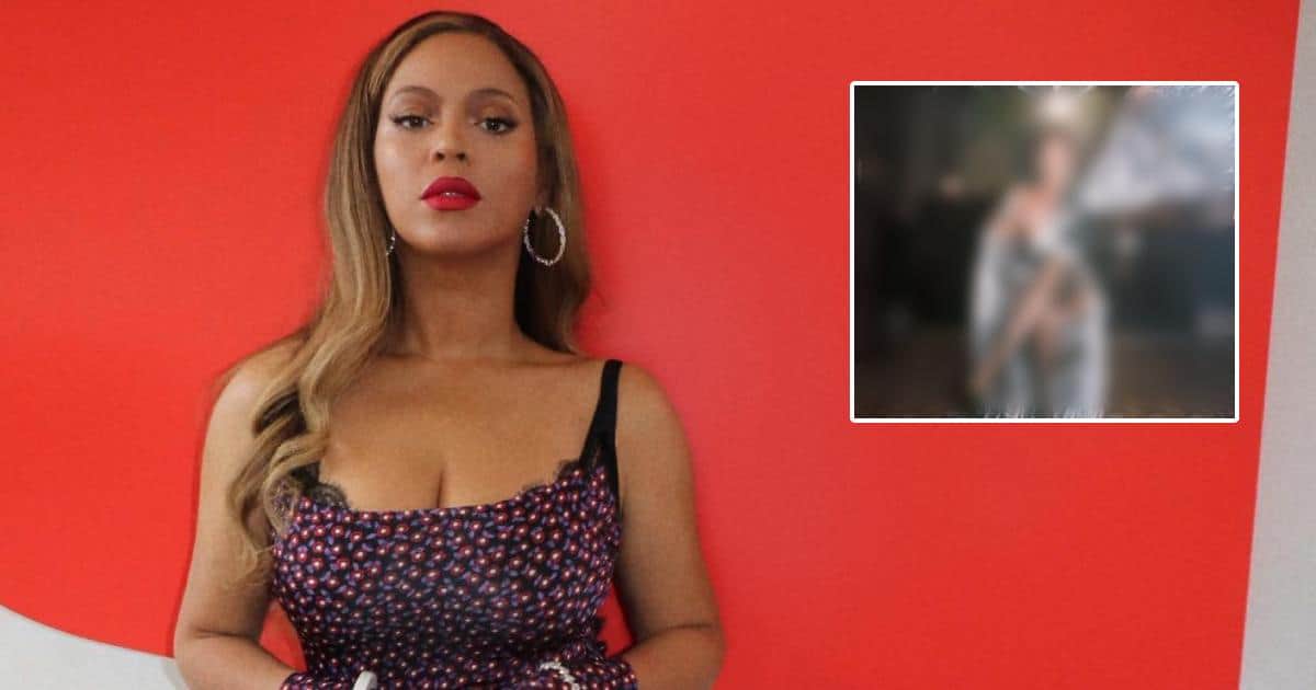 Queen Beyonce Dons A Silver Gown Covering A B**b With Her Hand, Going All Retro With ‘Renaissance’ Giving Disco Vibes, Check Out