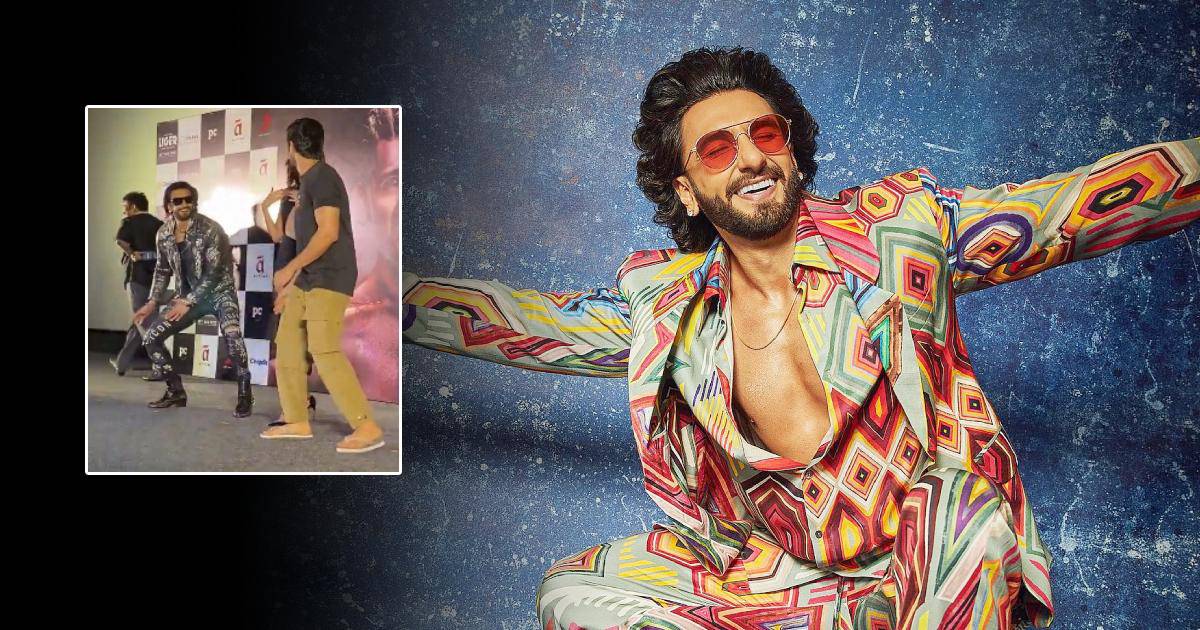 Ranveer Singh Dances To 'Liger' Number 'Akdi Pakdi' With Vijay Deverakonda, Ananya Panday