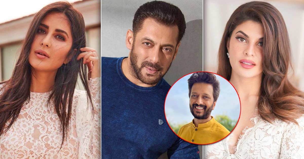 Salman Khan Quips 'Katrina Kaif Also Works Hard' When Riteish Deshmukh Praises Jacqueline Fernandez's Dancing Skills During Vikrant Rona's Event!